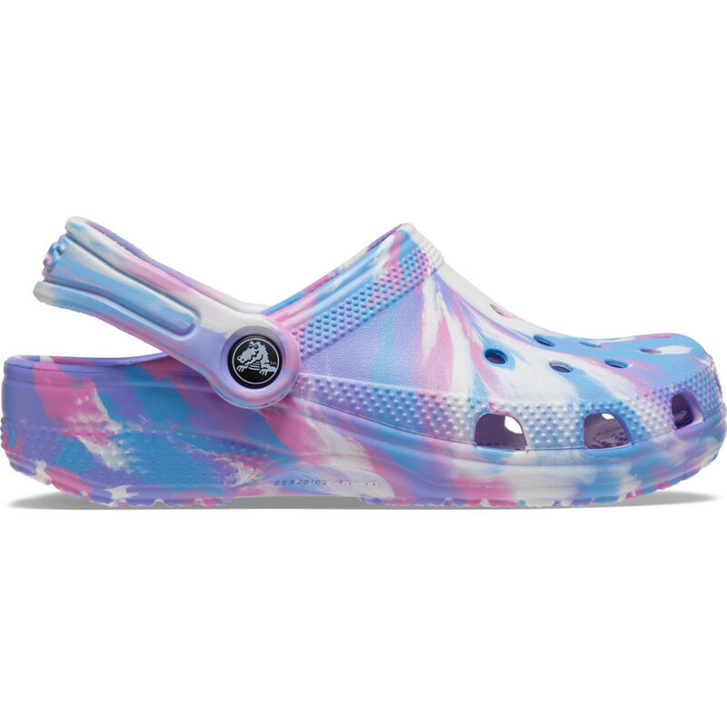 Slapi copii Crocs Classic Marbled Clog, Multicolor