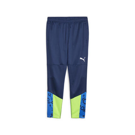 Pantalon d’entraînement de football individualCUP PUMA Persian Blue Pro Green