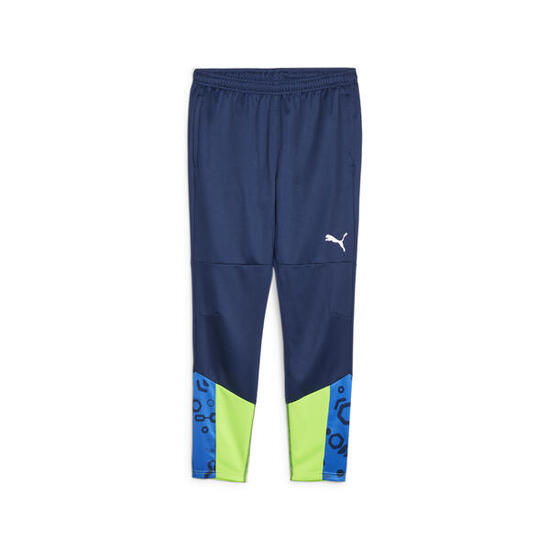 Pantalon d’entraînement de football individualCUP PUMA Persian Blue Pro Green