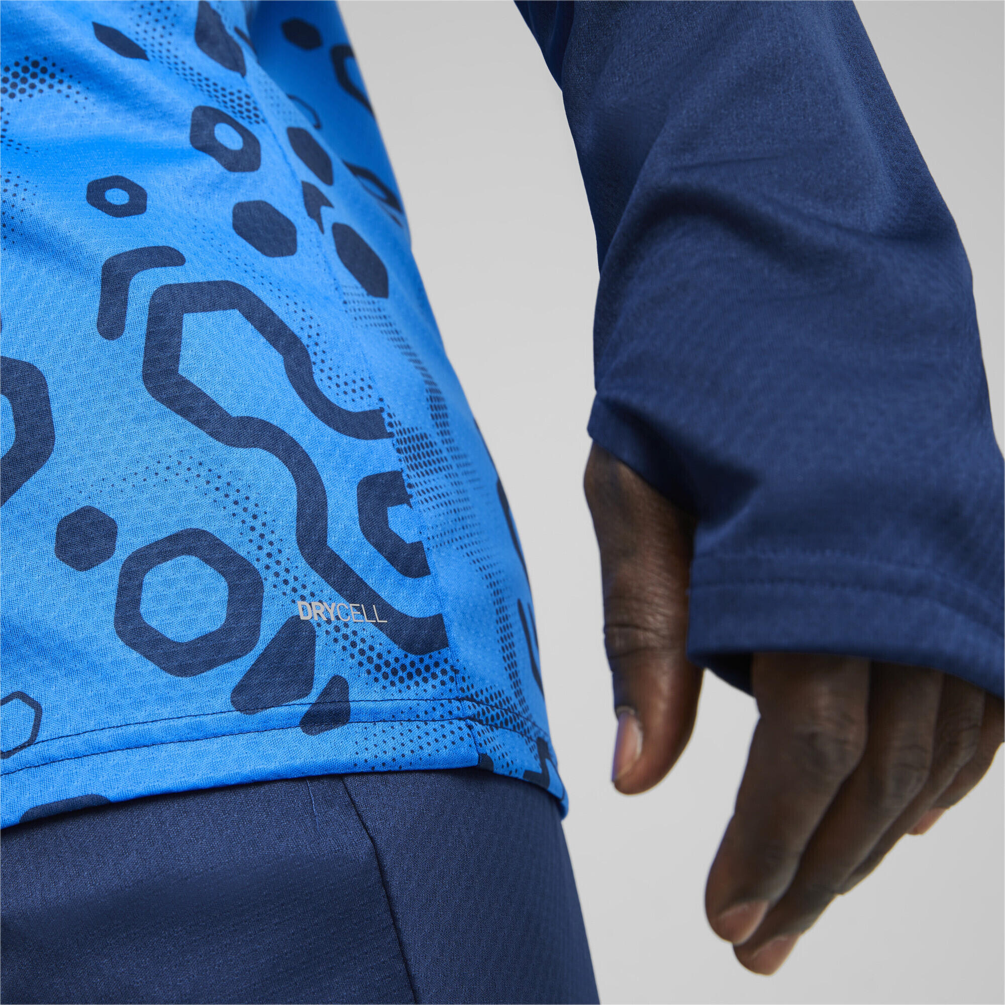 Haut de football à fermeture zippée courte individualCUP PUMA 5/6