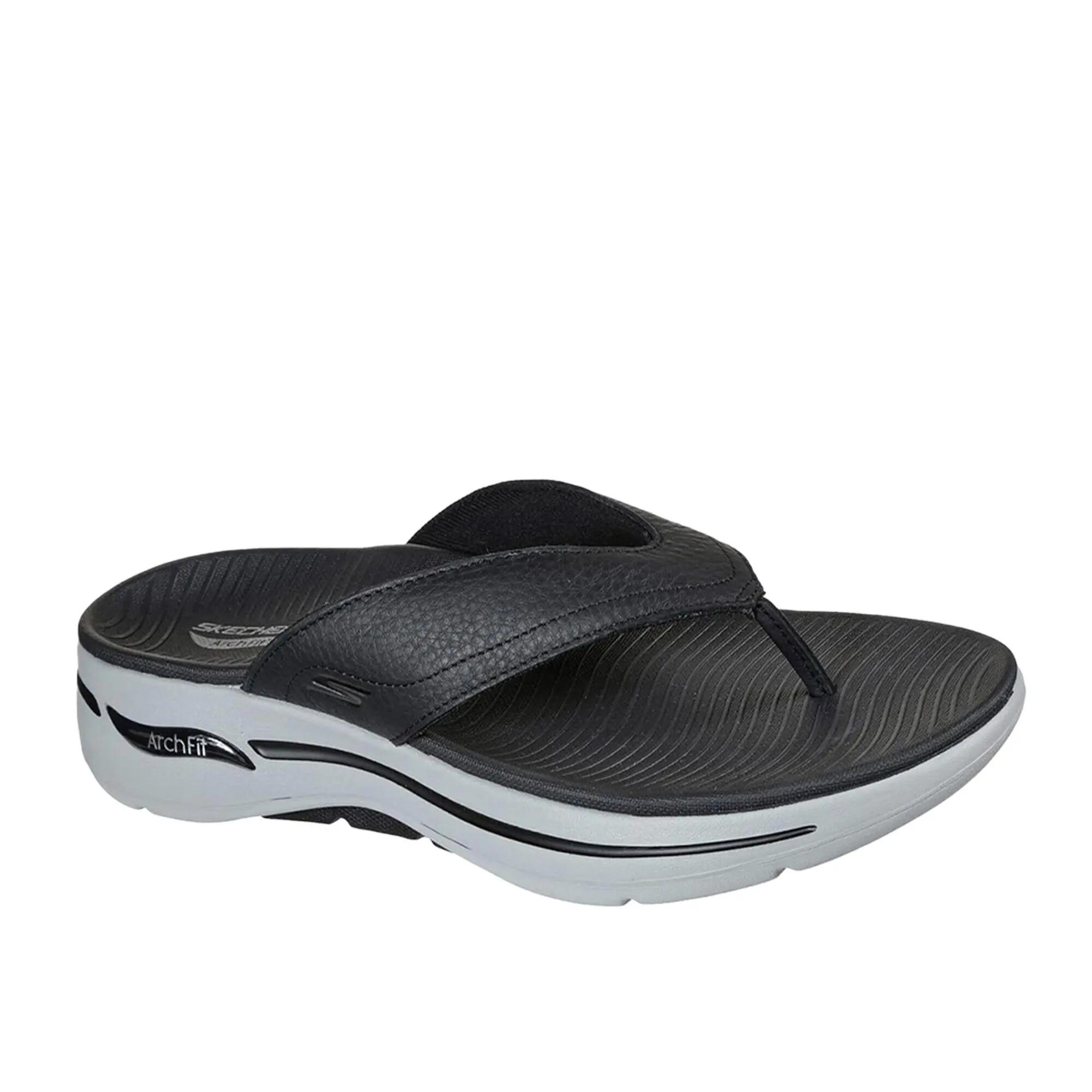 Chanclas de Dedo Hombre Skechers 229022_BKGY Negras 2/5