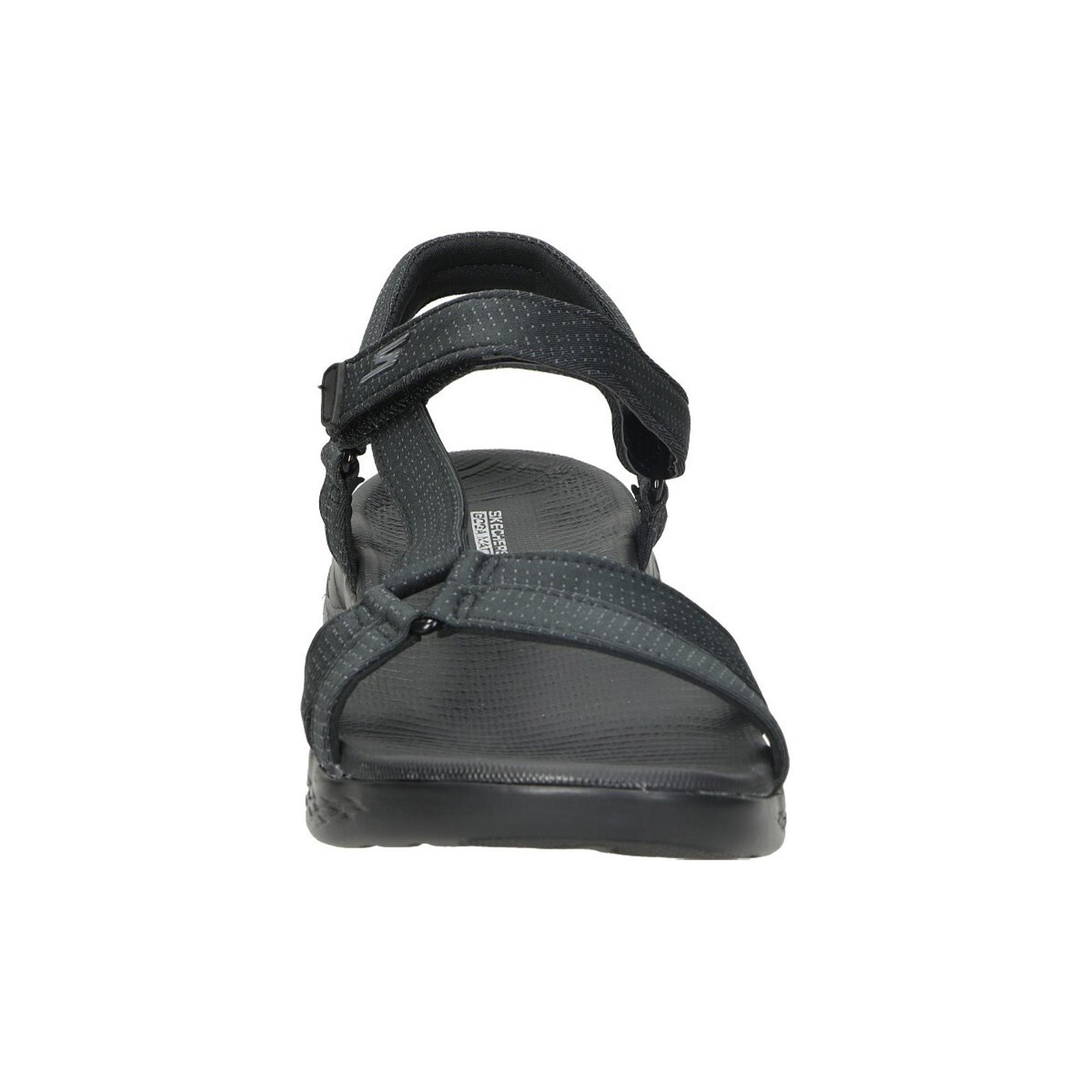 Sandalias Deportivas Mujer Skechers 15316_BBK Negras con Cierre Adherente 3/5