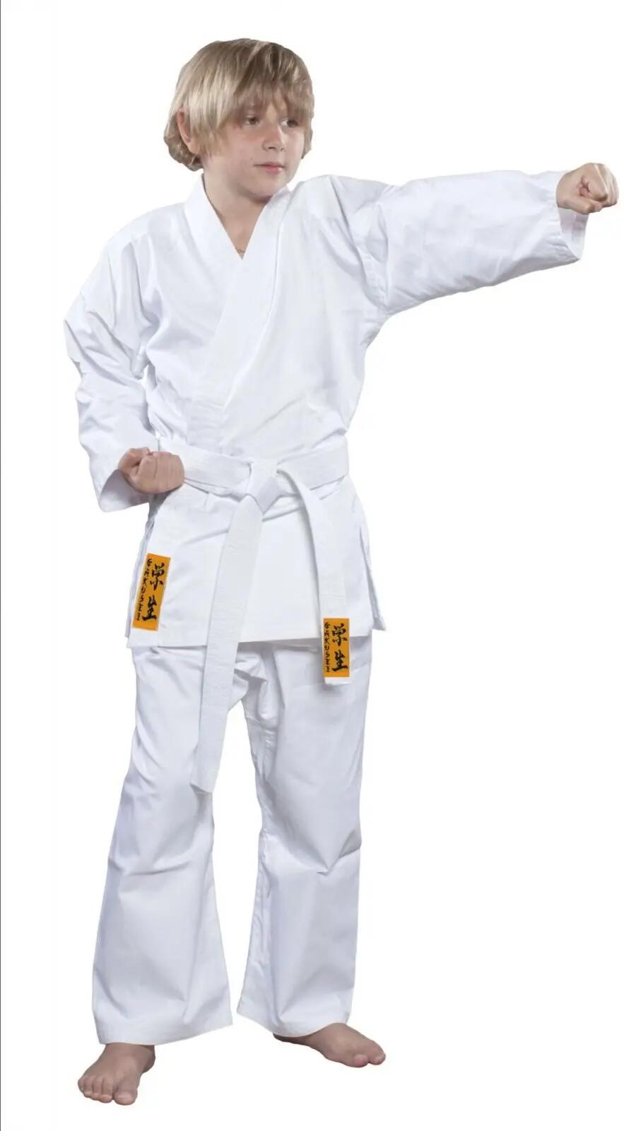 Karate-Gi "Gakusei", Hayashi, Alb, 100 cm 1/7