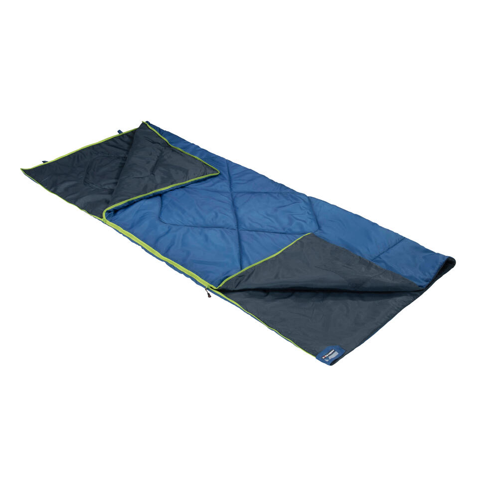 Śpiwór trekkingowy dla dorosłych High Peak Ranger 180x75 niebiesko-granatowy