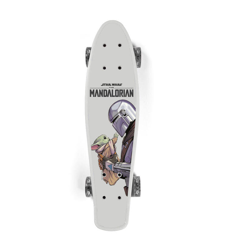 Skateboard Mini Cruiser 22 Polegadas Mandalorian & Grogu