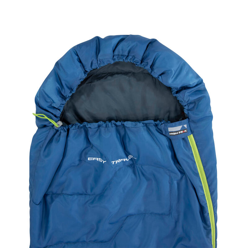 High Peak Easy Travel, sac de couchage couverture confort avec capuche