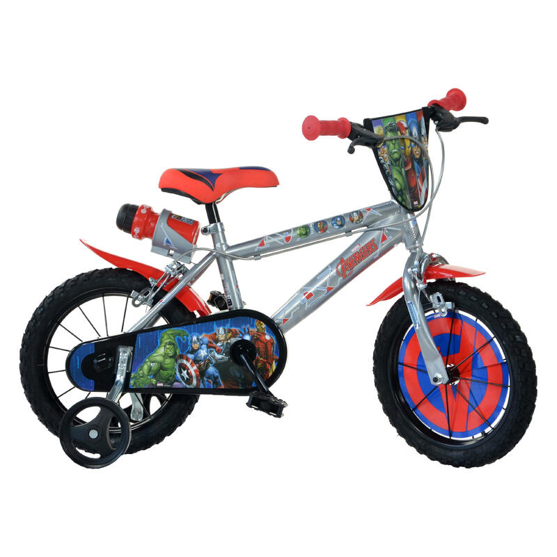 Marvel Fiets 16 Inch 5-7 Jaar Avengers | Decathlon