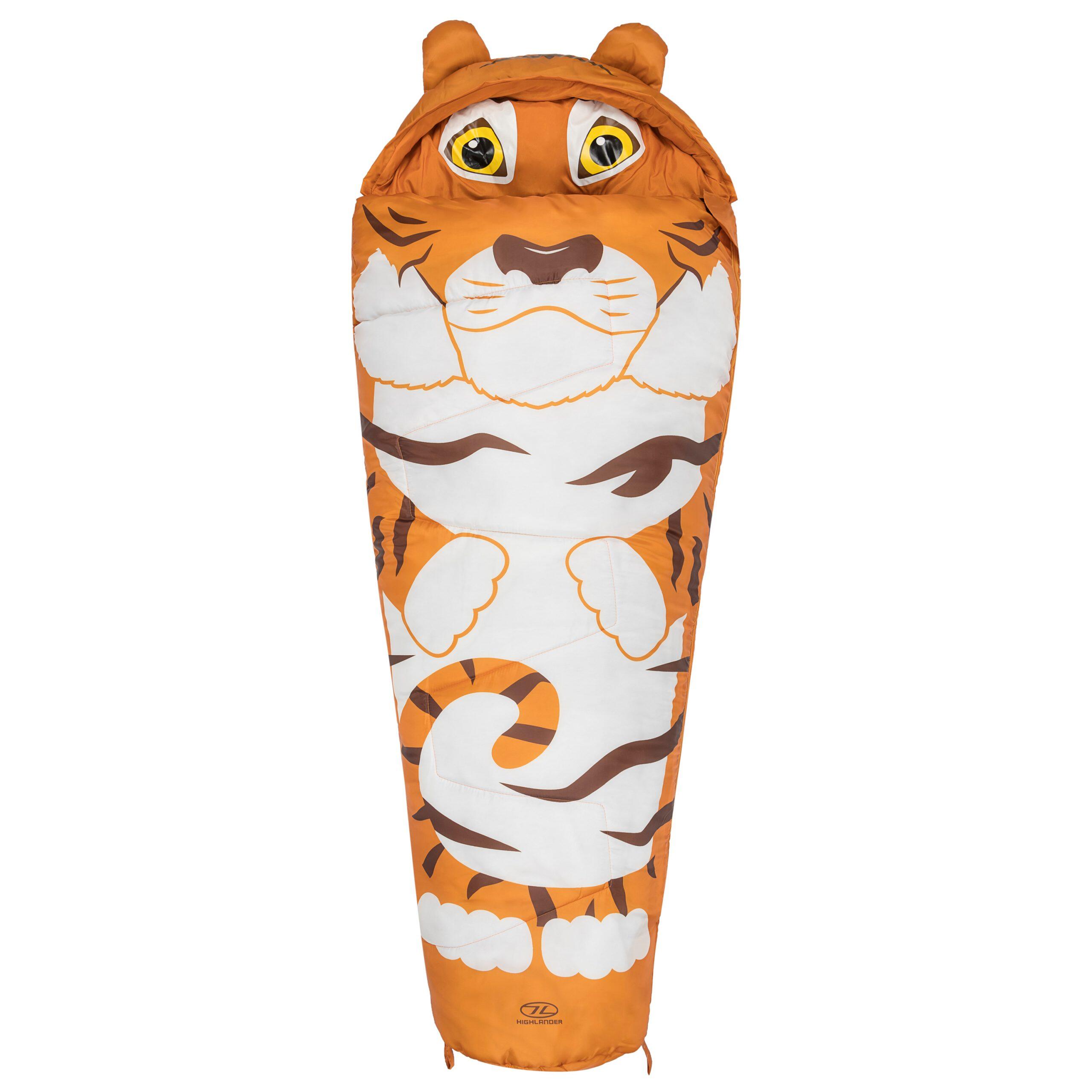 HIGHLANDER Schlafsack für Kinder Highlander Tiger Print 15ºC