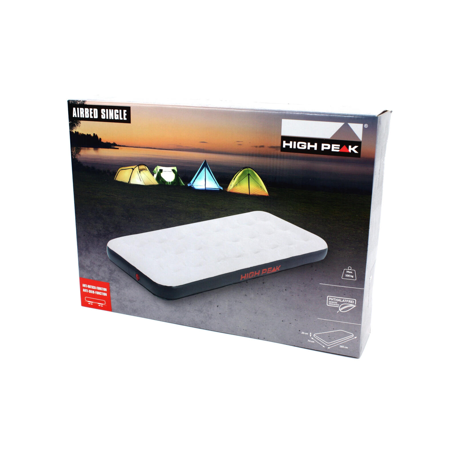 Matelas gonflable Camping d'invité Single 2/5
