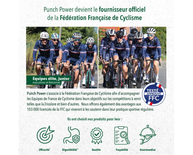 Punch Power Pâtes de Fruits Energétiques - Lot de 12 x 6 - Saveur Multifruits 4/7