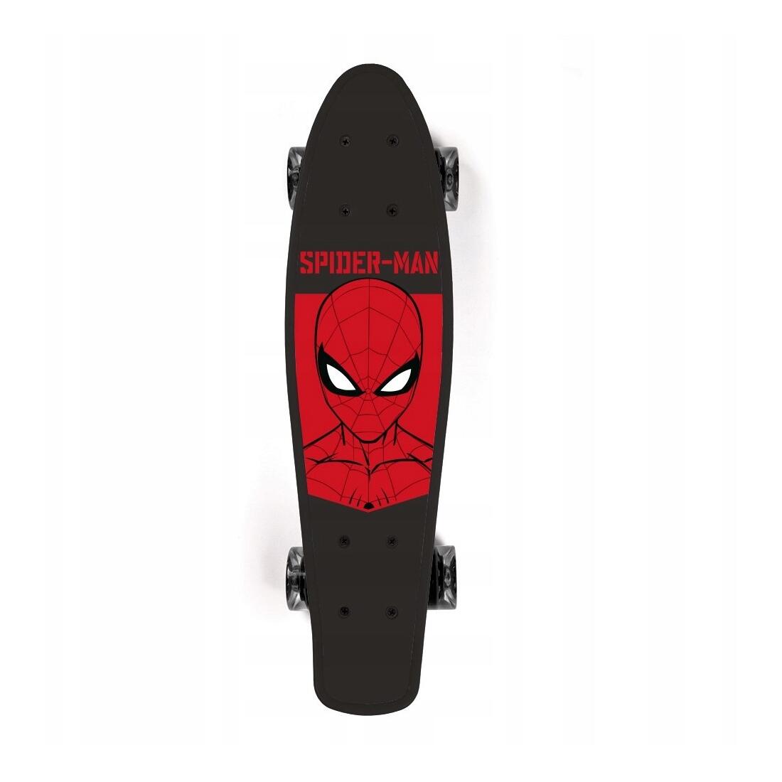 SPIDERMAN Skateboard Mini Cruiser 22 Polegadas Spider Man