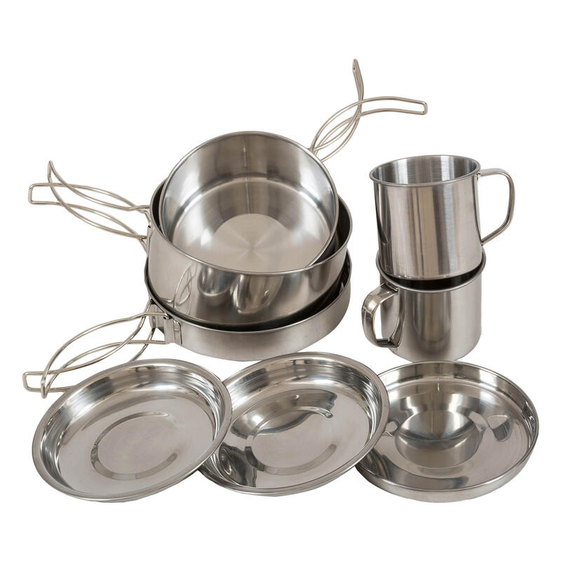 Conjunto de Cozinha para Campismo Compacto Inox Highlander Exclusivo Online      24,99€  HIGHLANDER Conjunto de Cozinha para Campismo Compacto Inox HighlanderVendido e expedido por: EU Store  (2)    