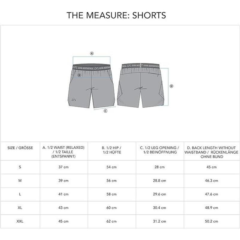 Men Breathable Dri-Fit 5" Running Sports Shorts - WHITE