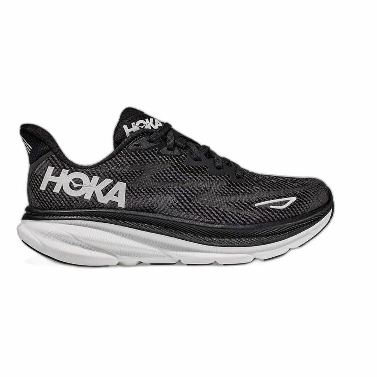 Chaussures de Running pour Adultes HOKA Clifton 9 Noir 2/6