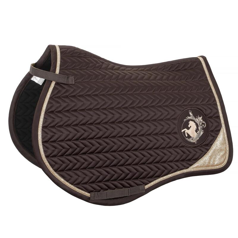 Czaprak wszechstronny dla konia Equestrian Queen Milan 23AW satynowy