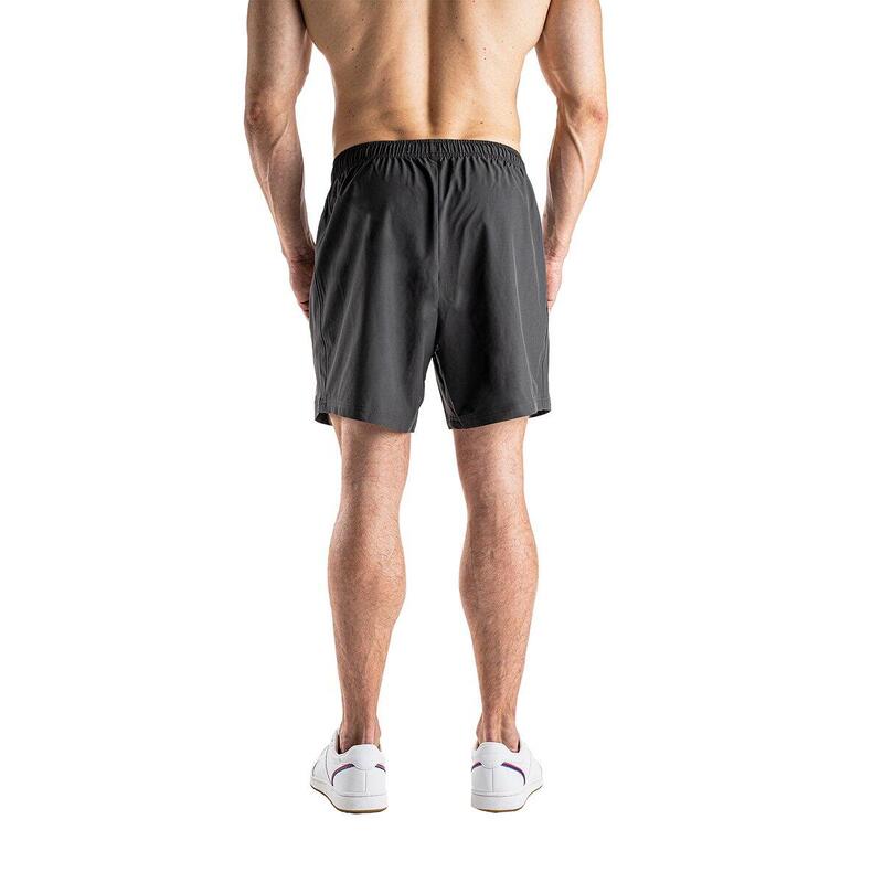 Men Breathable Dri-Fit 5" Running Sports Shorts - Charcoal grey