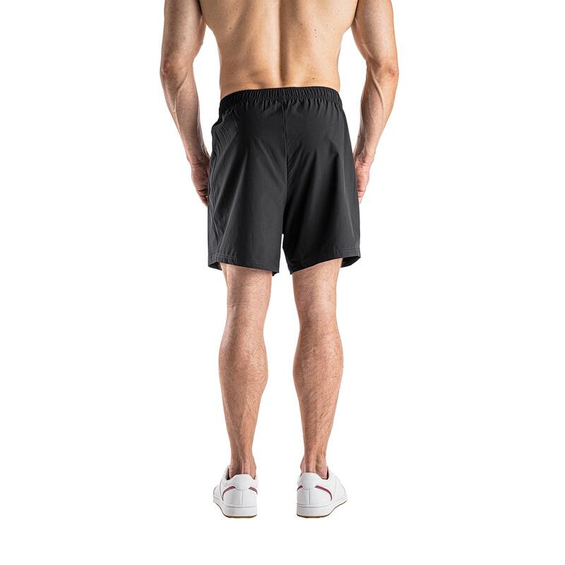 Men Breathable Dri-Fit 5" Running Sports Shorts - BLACK