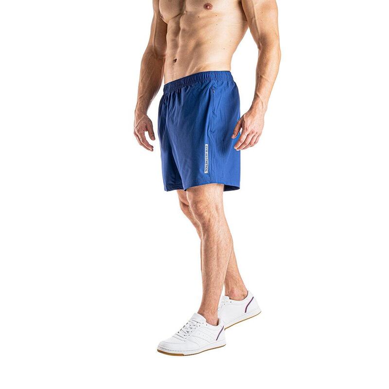 Men Breathable Dri-Fit 5" Running Sports Shorts - Navy blue