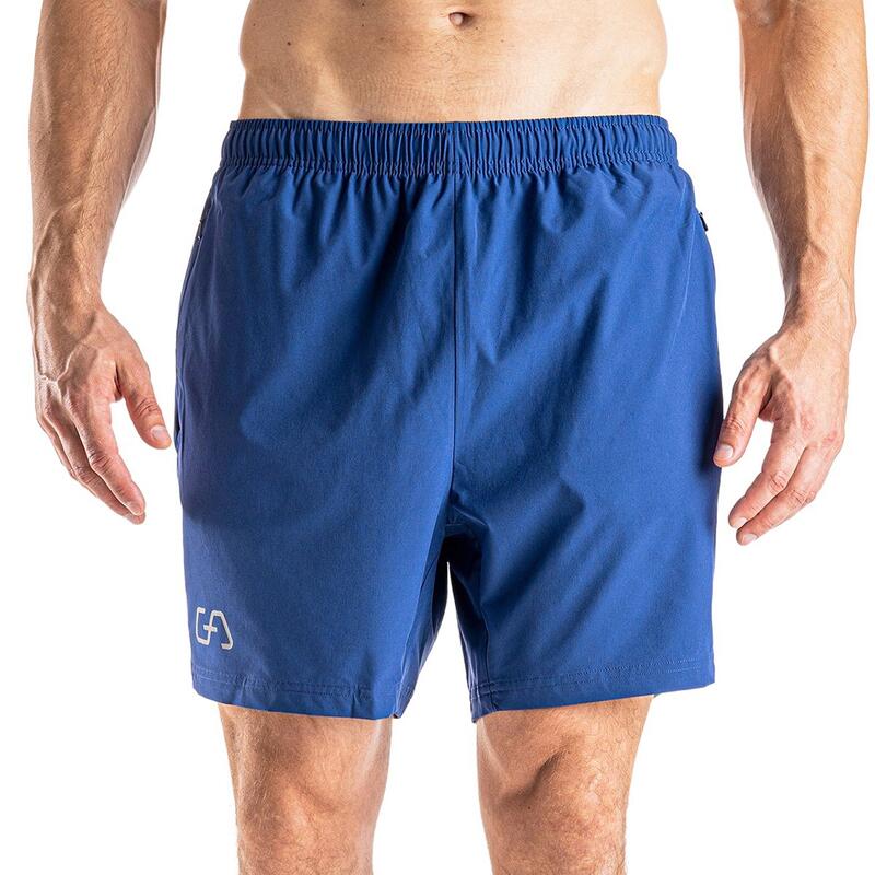 Men Breathable Dri-Fit 5" Running Sports Shorts - Navy blue