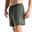 Men Breathable Dri-Fit 5" Running Sports Shorts - OLIVE GREEN
