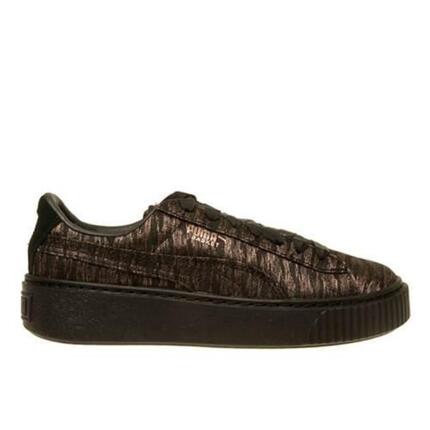 Femme PLATFORM V Puma PUMA BLACK-PUMA BLACK 364092 Noir Puma