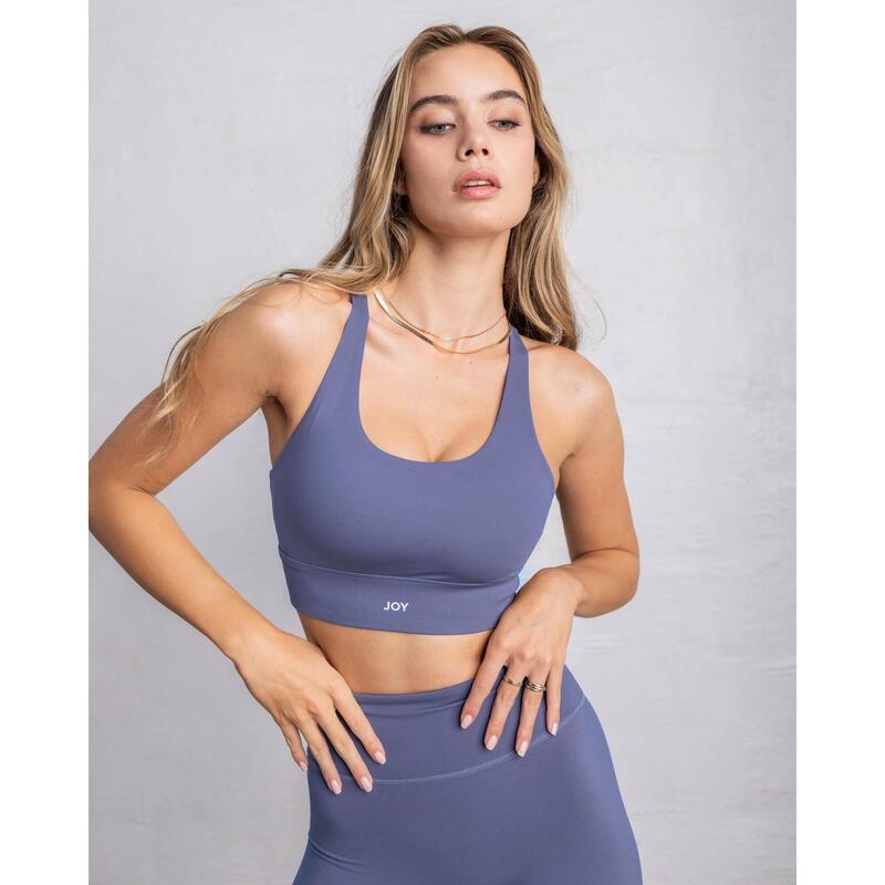Top Donna Fitness X Essential Sporty - Blu