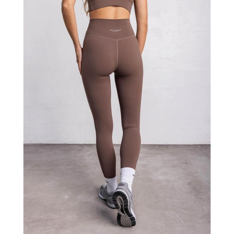 Legging met hoge taille Essential Sporty - Kaki