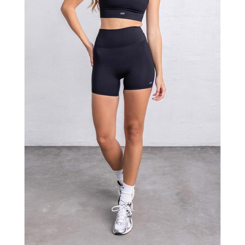 SHORT GYM FILLE NOIR 500 pour les clubs et collectivités