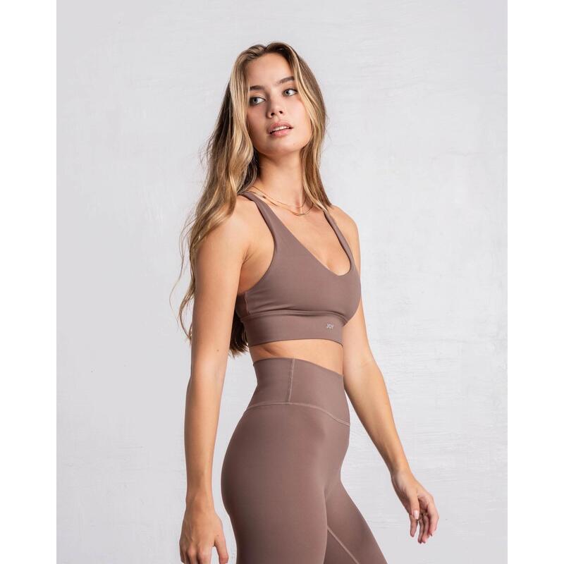 Brassière V Essential Sporty - Latte