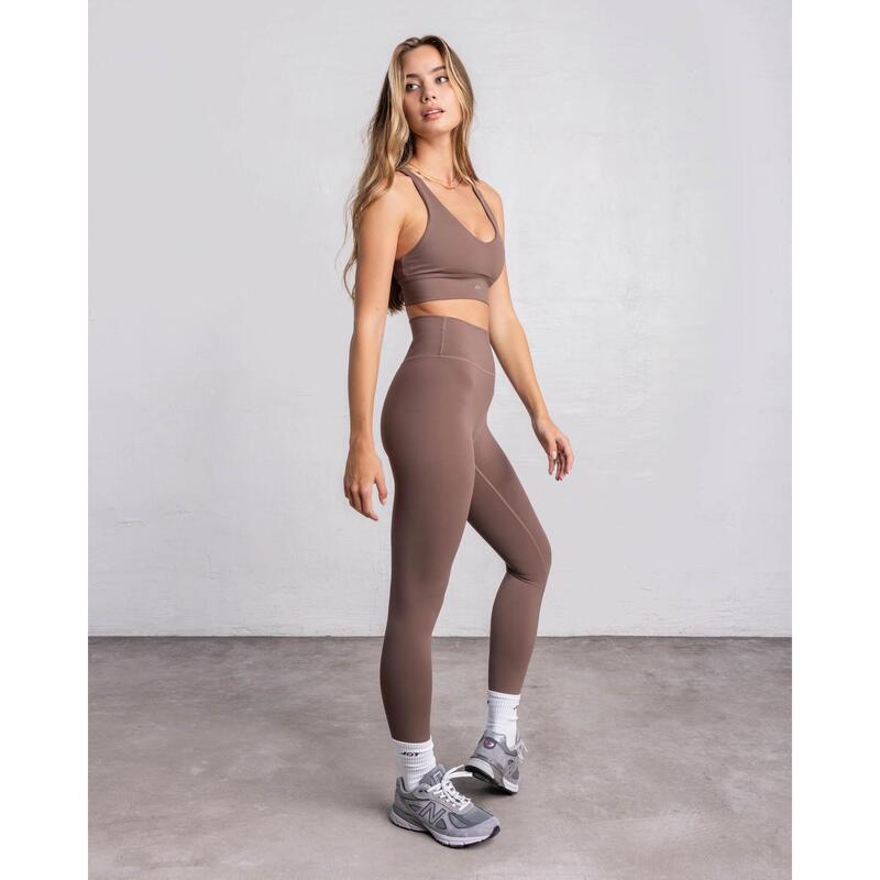 Legging Taille Haute Essential Sporty - Kaki