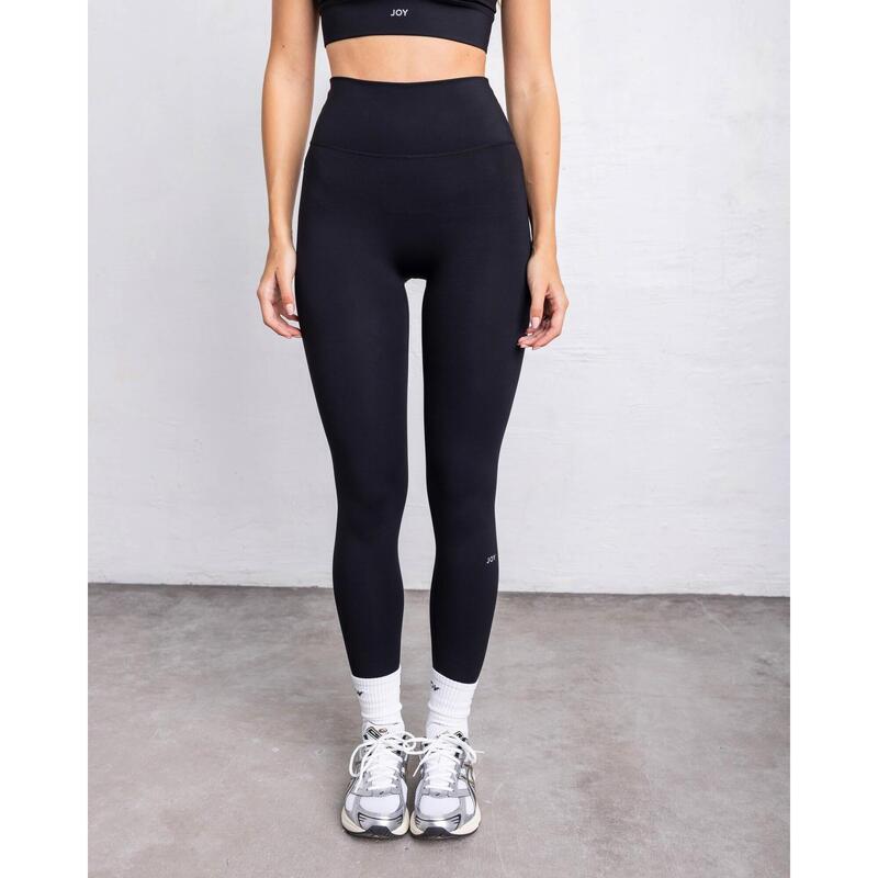 Legging met hoge taille Essential Sporty - Zwart