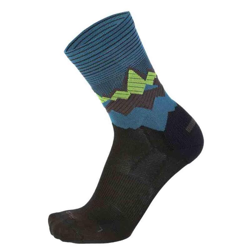 Light W. Unisex Extra Dry Light Hike Crew Socks - Blue