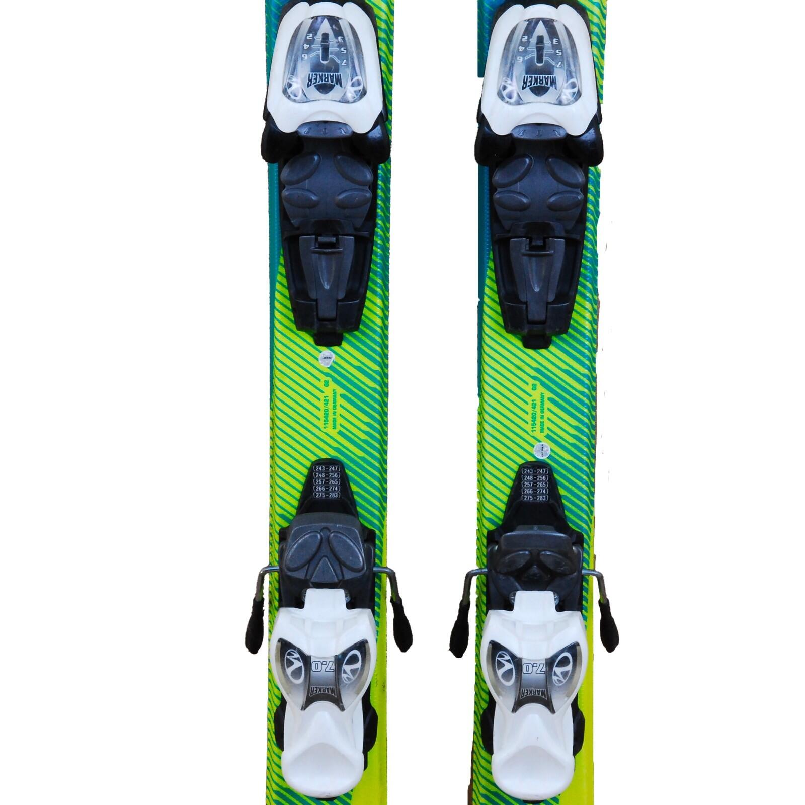 RECONDITIONNE - Ski Junior Volkl Racetiger Sl + Fixations - BON 3/4