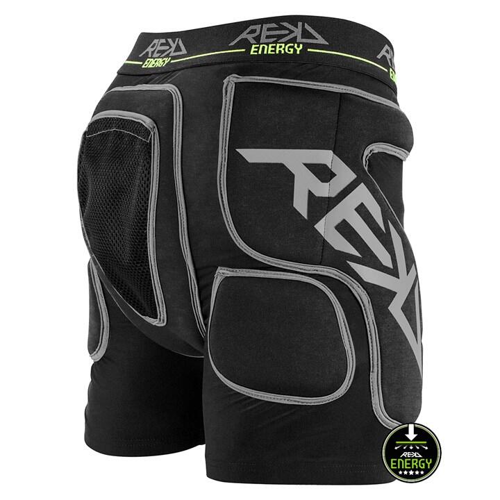 REKD Short de protection ENERGY IMPACT SHORT Noir- Taille L 3/7