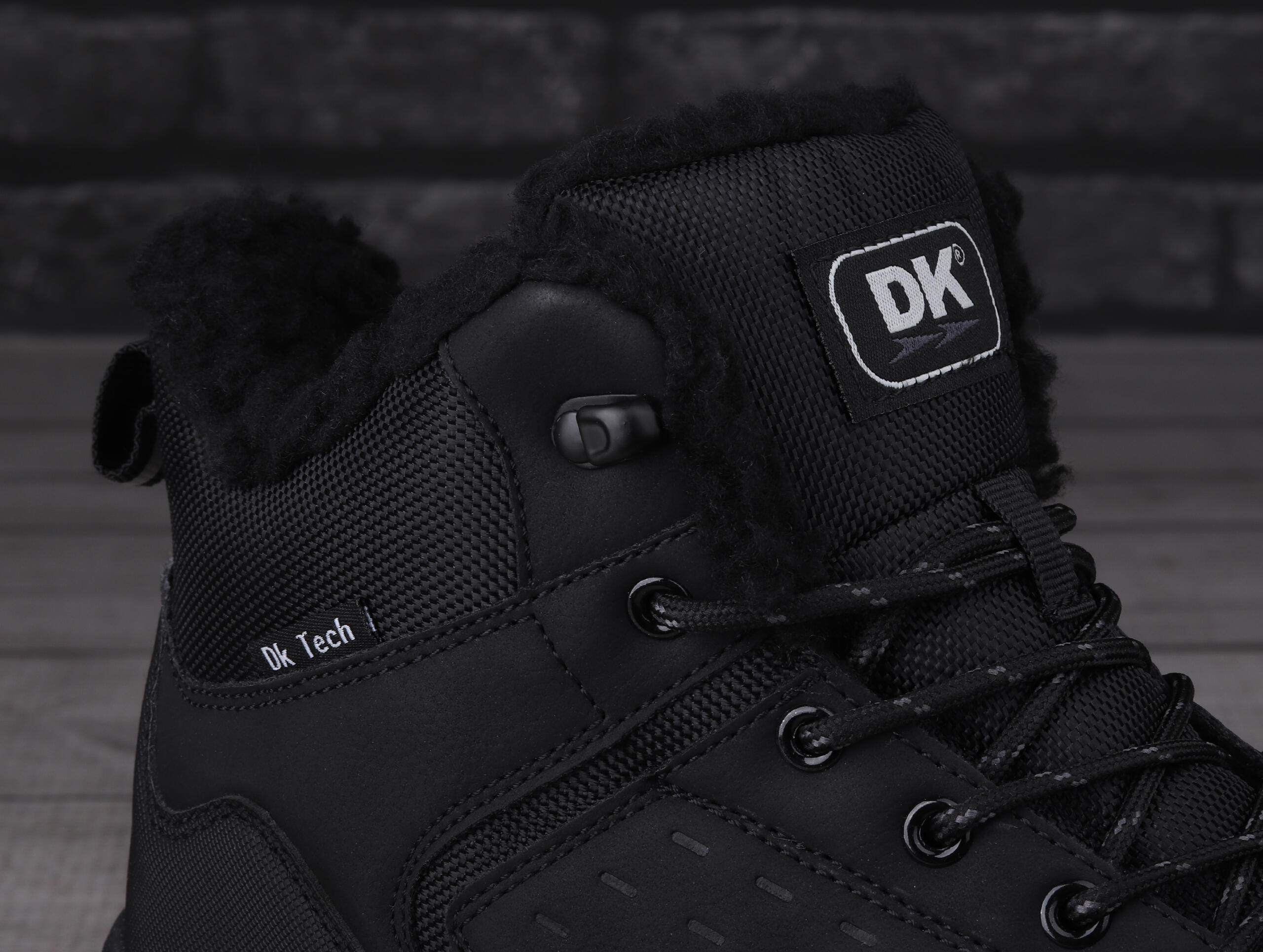 Buty męskie z futerkiem trekkingowe DK VARIAL 6/7