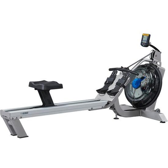 Rameur Fluid Rower E350 First Degree résistance eau 10 niveaux