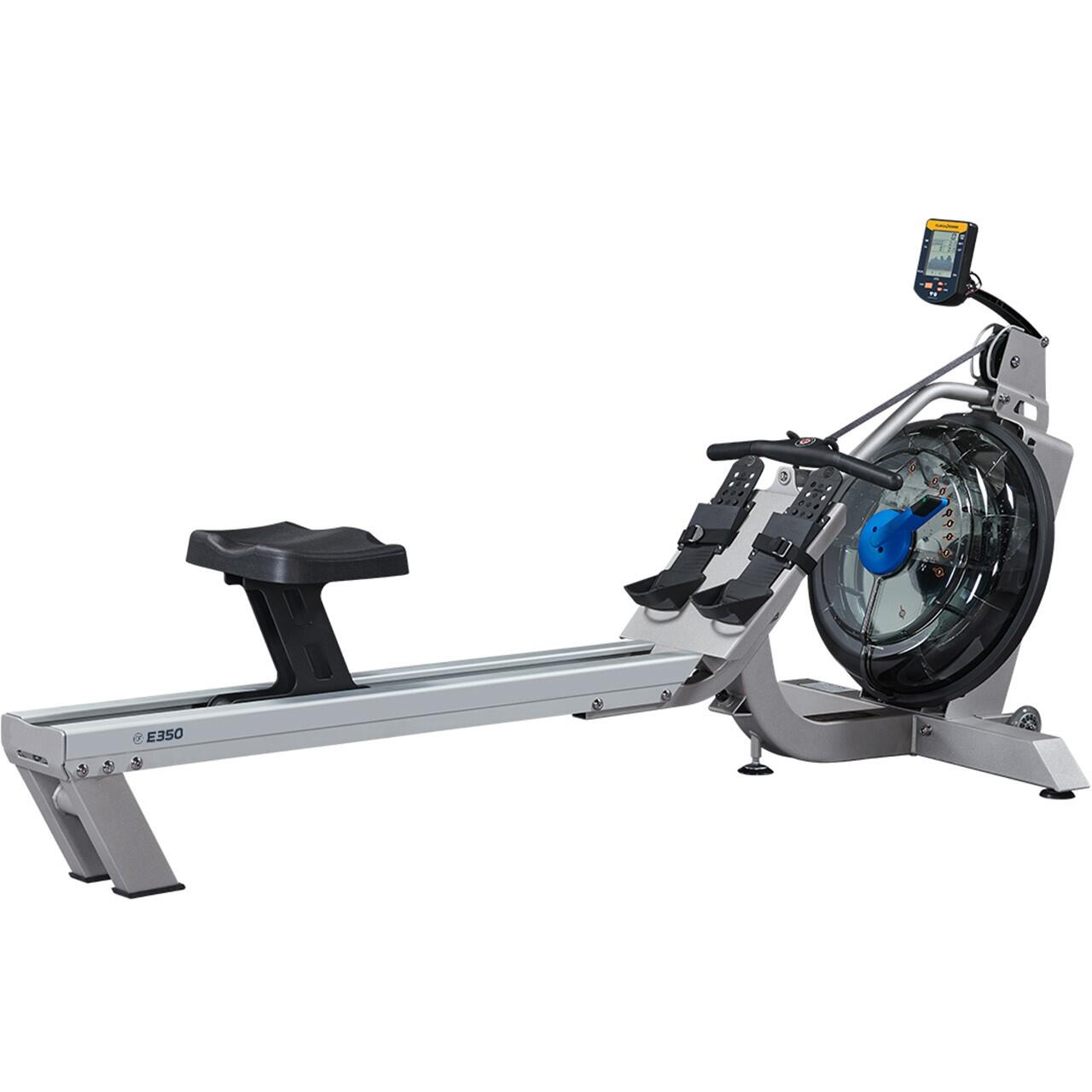 Fluid Rower Evolution E350 Silver Bronze Water rowing machine