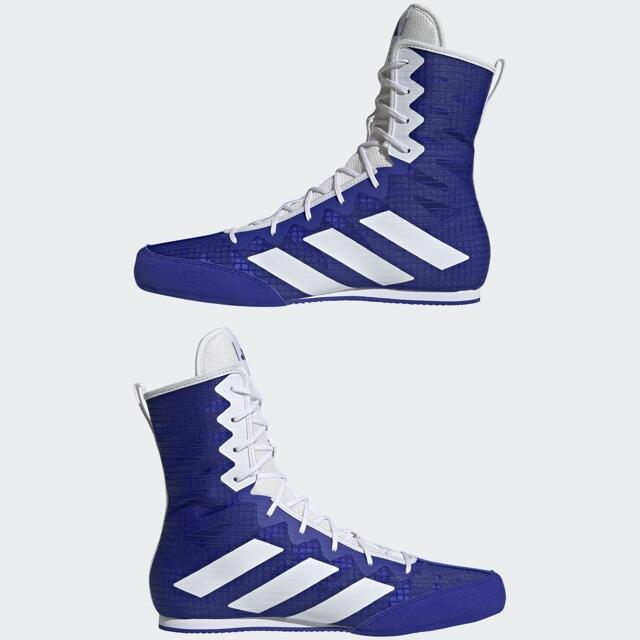 Ghete lupte Adidas Box Hog 4 Albastre