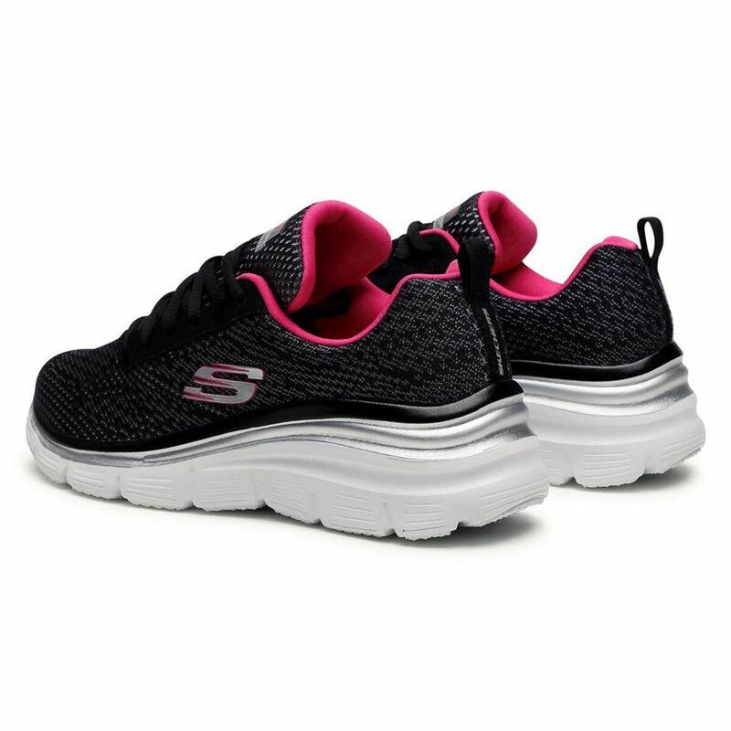 Zapatillas Deportivas Mujer Skechers Fashion Fit Negro