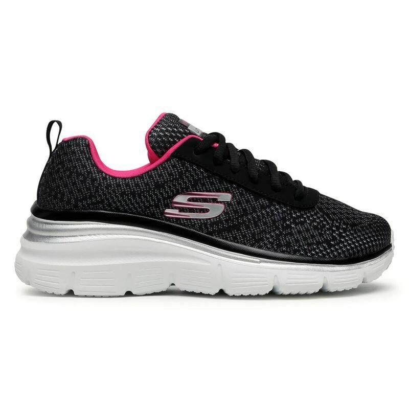 Zapatillas Deportivas Mujer Skechers Fashion Fit Negro