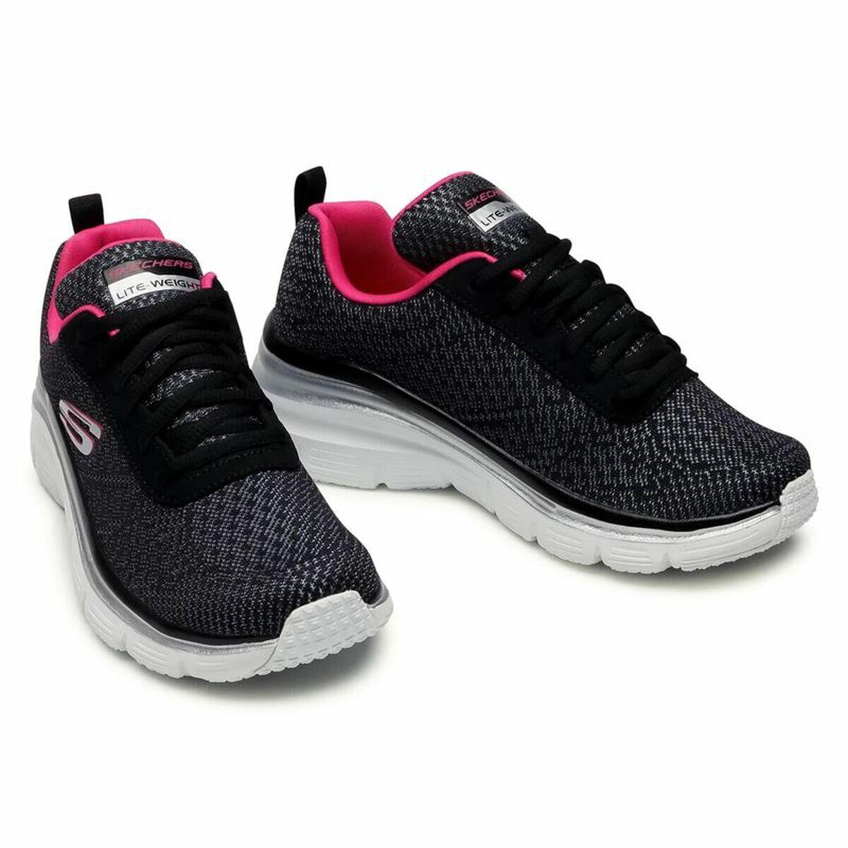Chaussures de sport pour femme Skechers Fashion Fit Noir 2/5