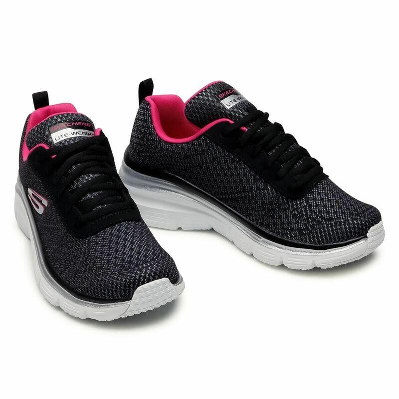 Zapatillas Deportivas Mujer Skechers Fashion Fit Negro