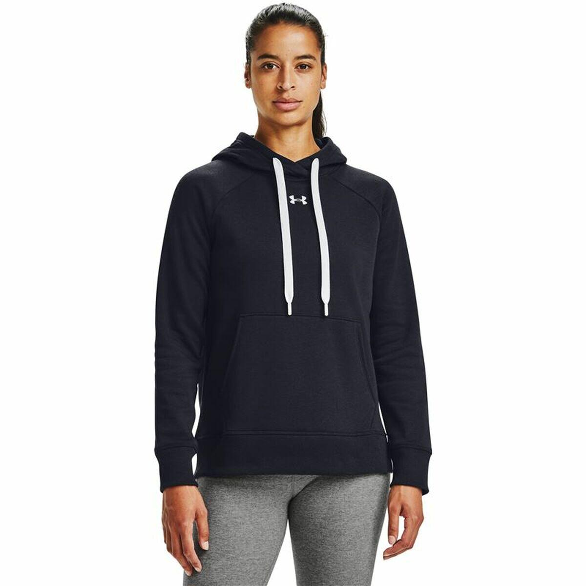 Felpa con Cappuccio Donna Rival Fleece 3/5