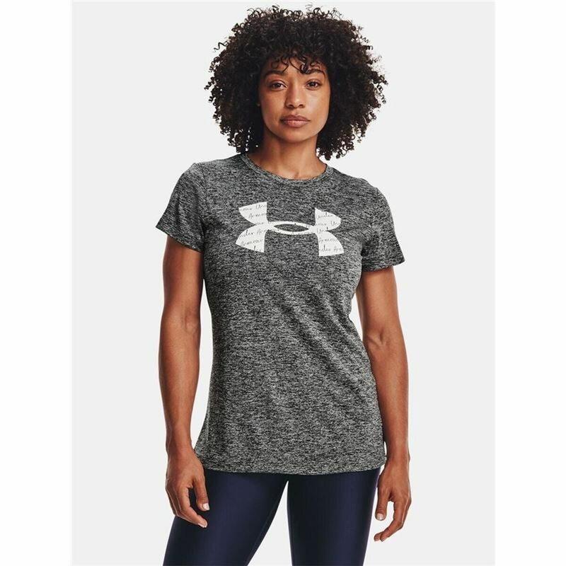 Camiseta de Manga Corta Mujer Under Armour Tech Twist Gris