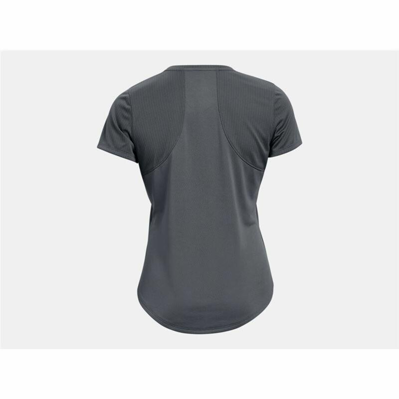 Camiseta de Manga Corta Mujer Under Armour Stride Gris