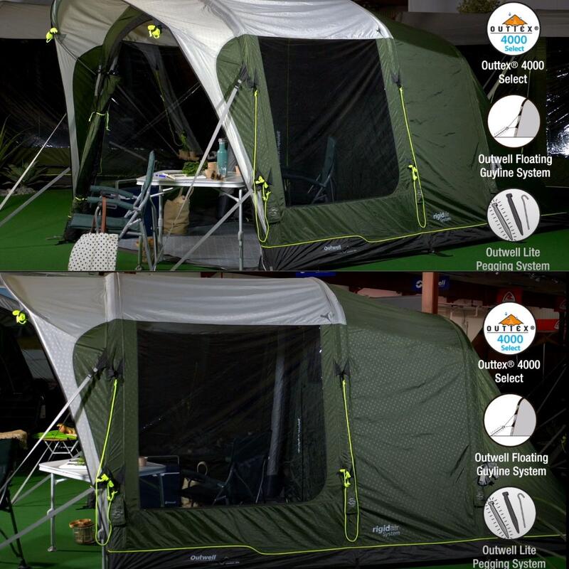 Lindale 3PA tent - 3 personen - hoogwaardige opblaasbare tent - inclusief pomp