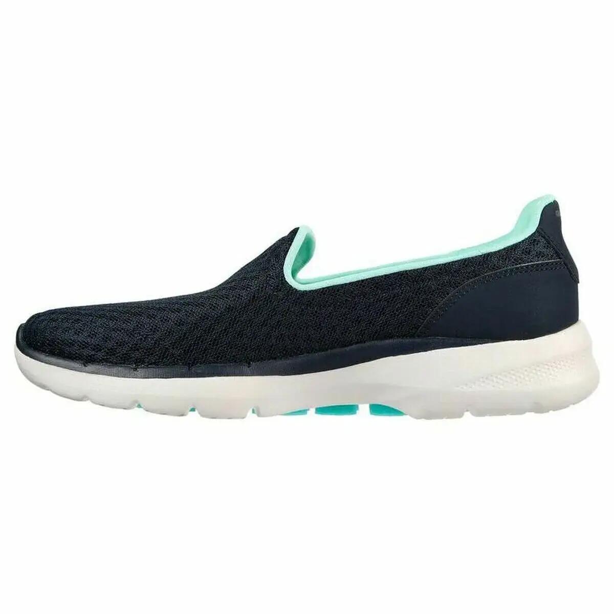 Chaussures de marche pour femme Skechers Go Walk 6 Bleu 3/5