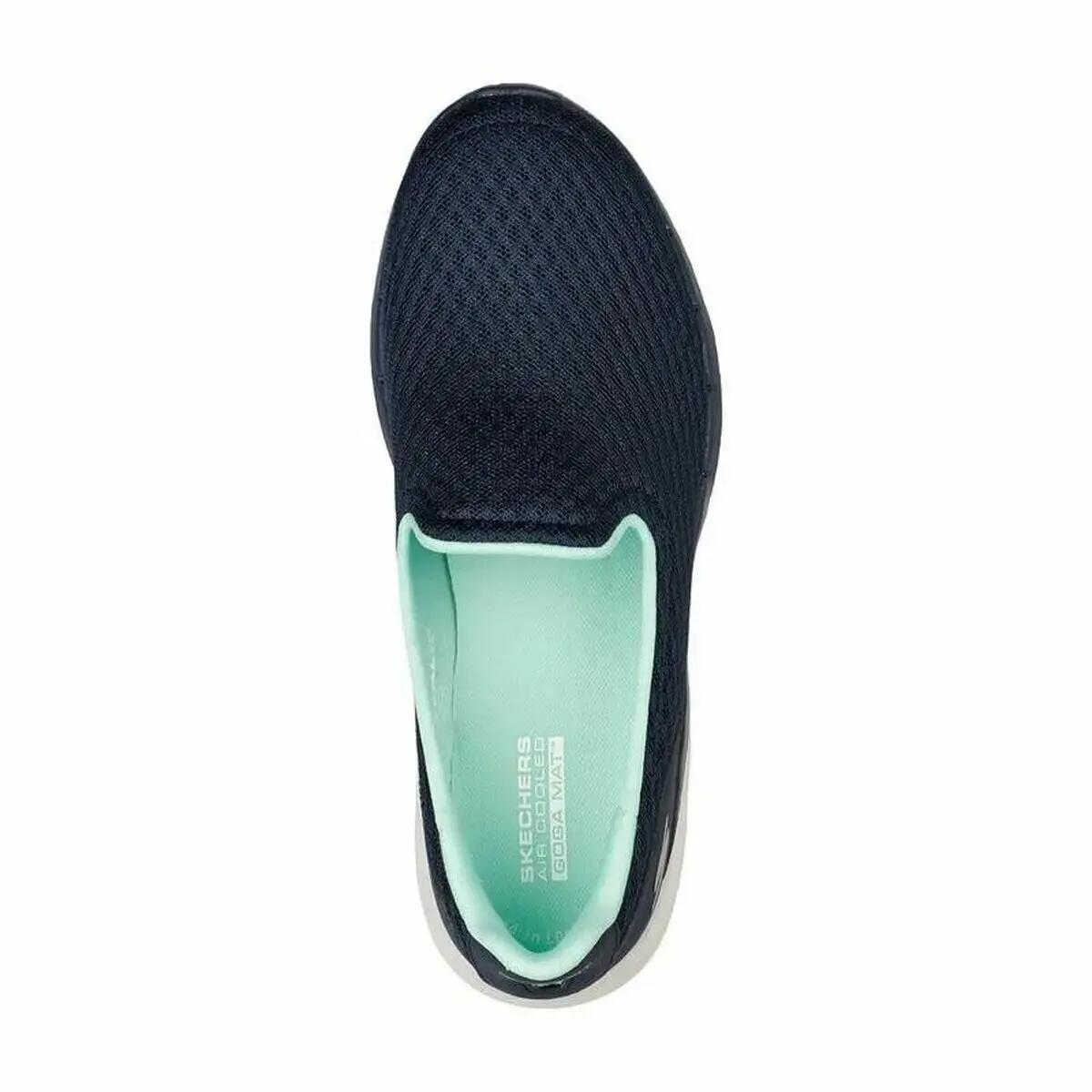 Chaussures de marche pour femme Skechers Go Walk 6 Bleu 4/5