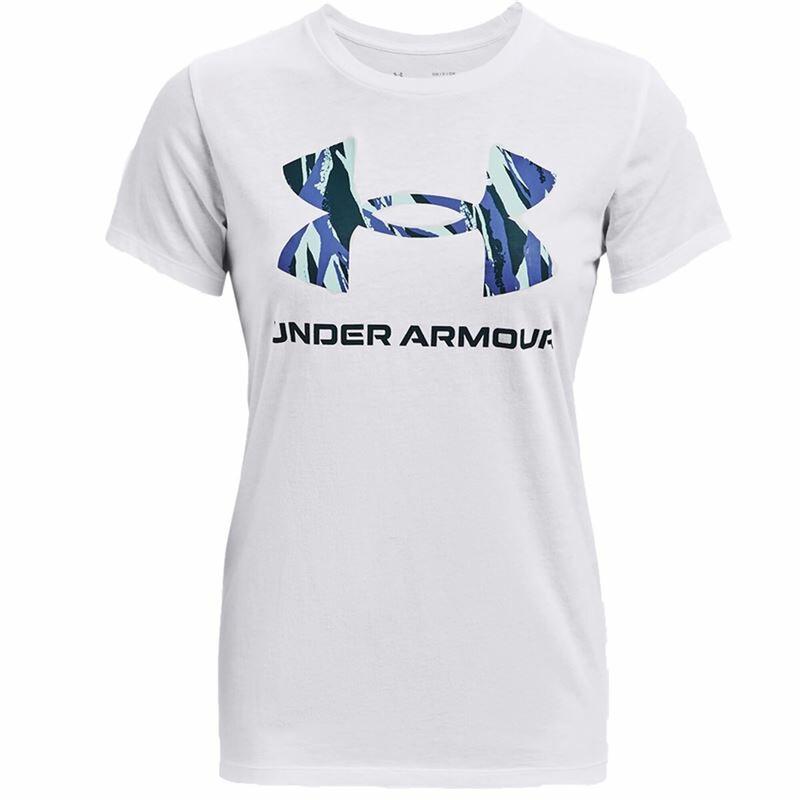 Camiseta de Manga Corta Mujer Under Armour Graphic Blanco