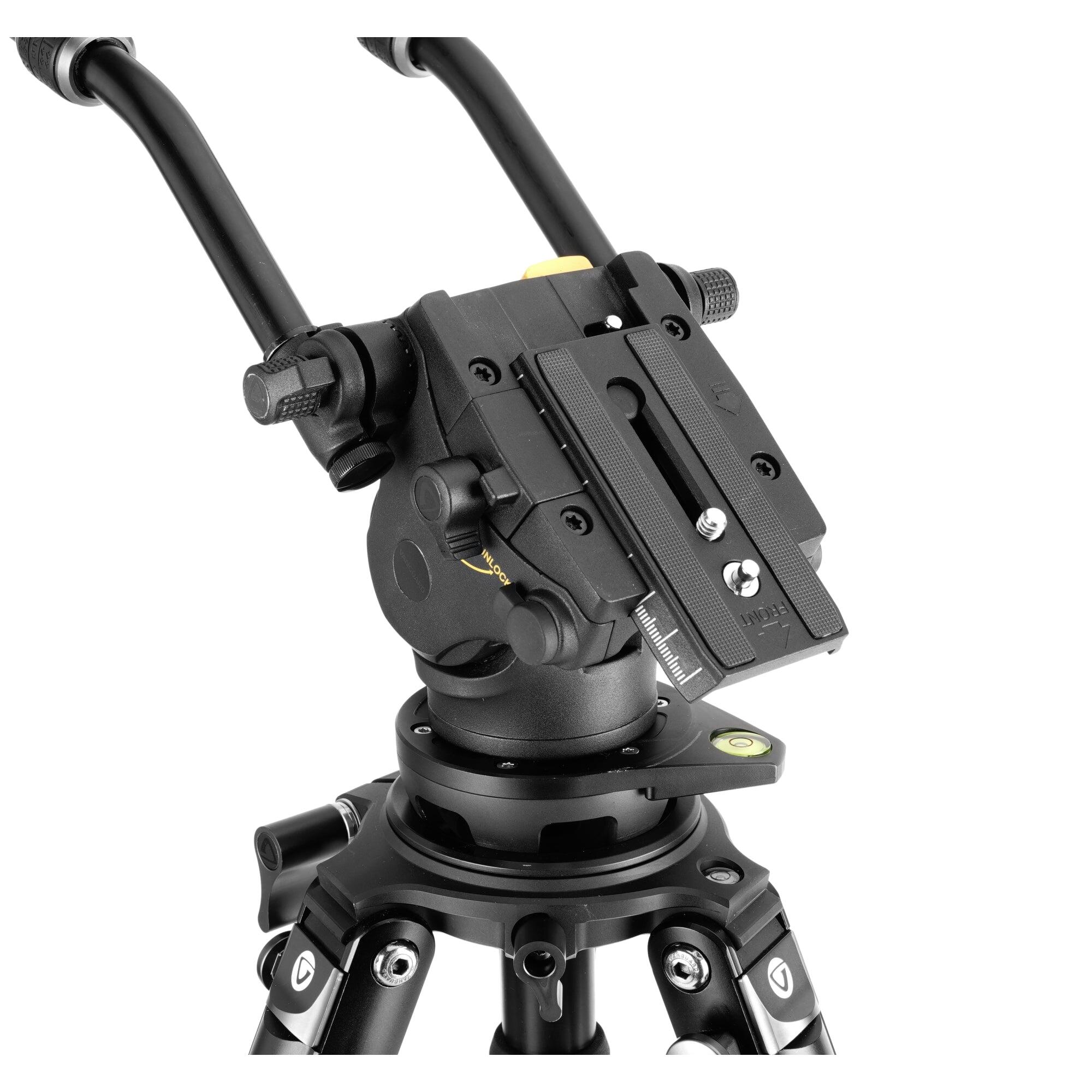 Trípode de vídeo de aluminio rótula Veo PV-20 Vanguard Alta Pro 3VRL 303AV20 3/7